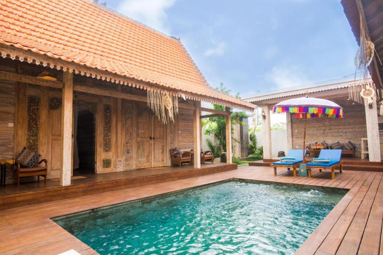 Canggu Paradise:Private House/Room Apple Near Pool Exterior photo