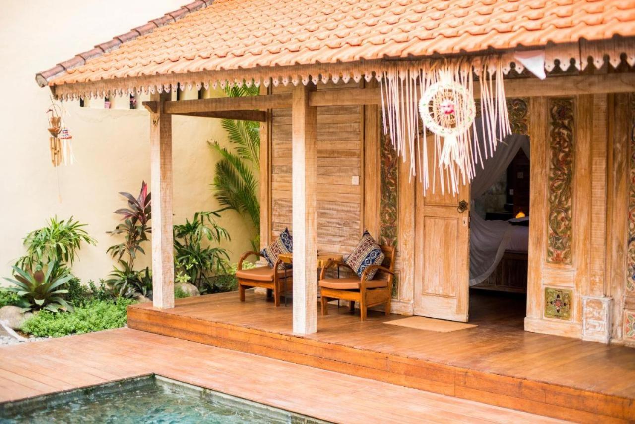Canggu Paradise:Private House/Room Apple Near Pool Exterior photo